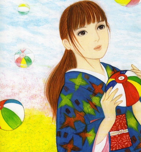 美人画 ♡ 日本の美少女-25
