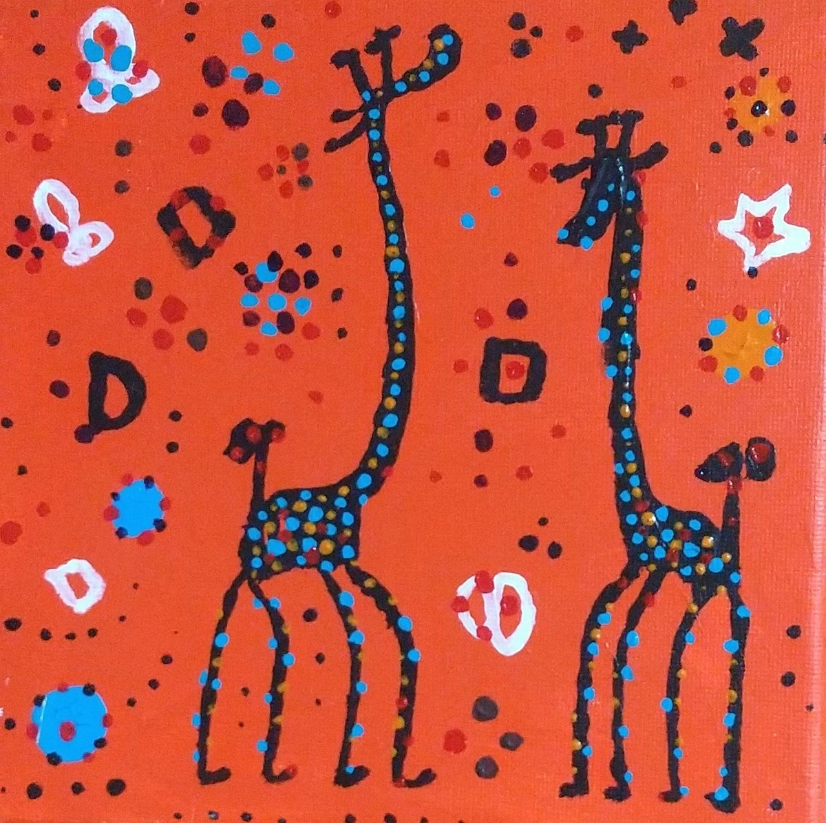 giraffeオレンジcustard