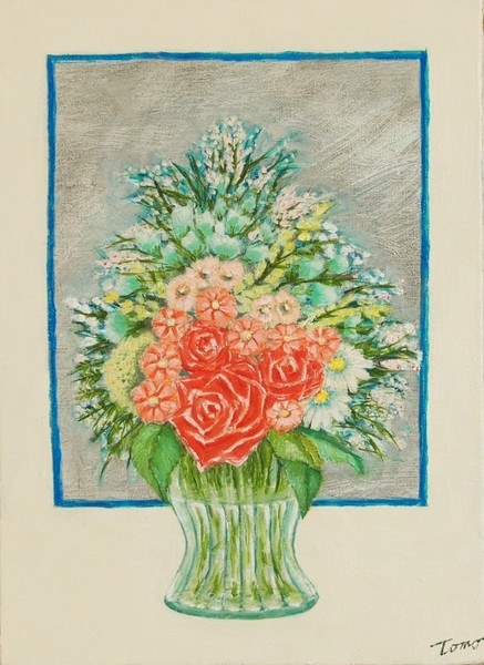 花瓶の花々