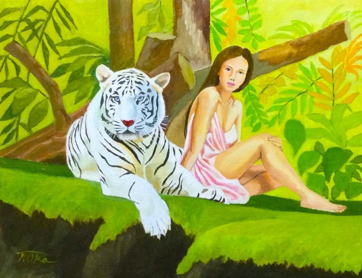 虎と美少女