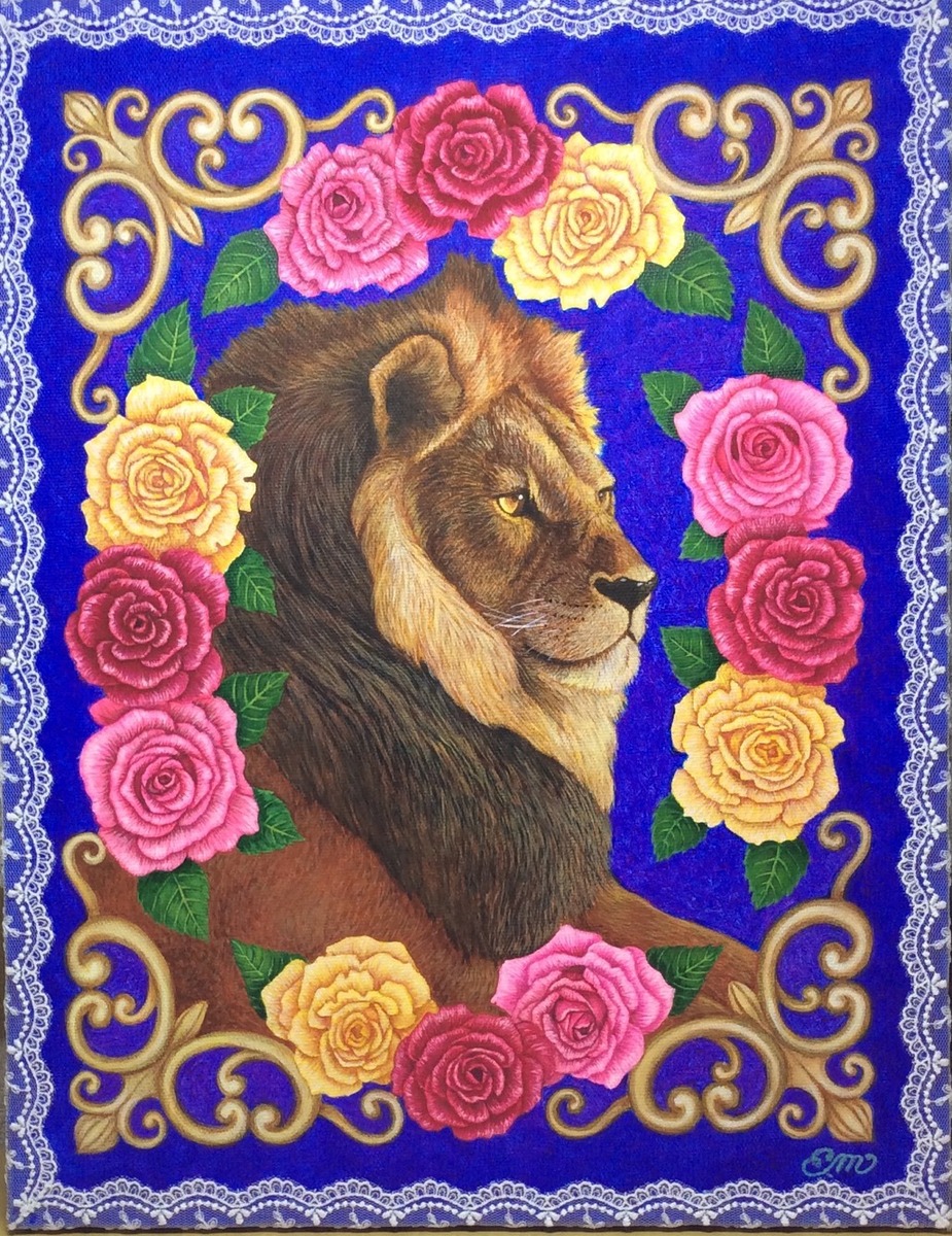 薔薇とライオン