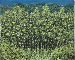 작품명:「Forest bathing」 작가명:「ころね」 코멘트:「岐阜県の笠置山で撮った写真から描きました。」 ART-Meter