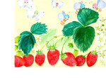 「Everyone loves strawberries」
