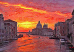 「Sunset in Venice (1/5)」