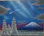 「Mt. Fuji in winter」