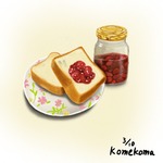 「Bread and Strawberry jam」