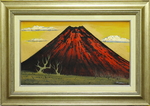 「Red mt.fuji (NO.2235) 8M with frame」